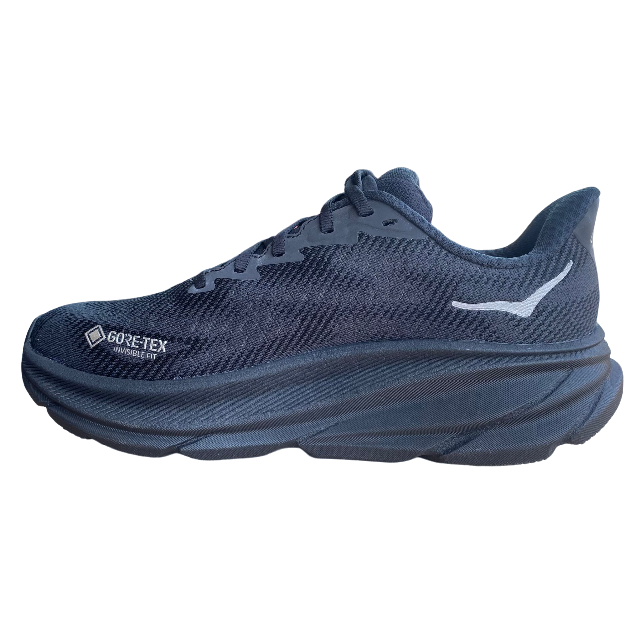Hoka One One scarpa da corsa da uomo in Gore-Tex Clifton 9 GTX 1141470-BBLC nero