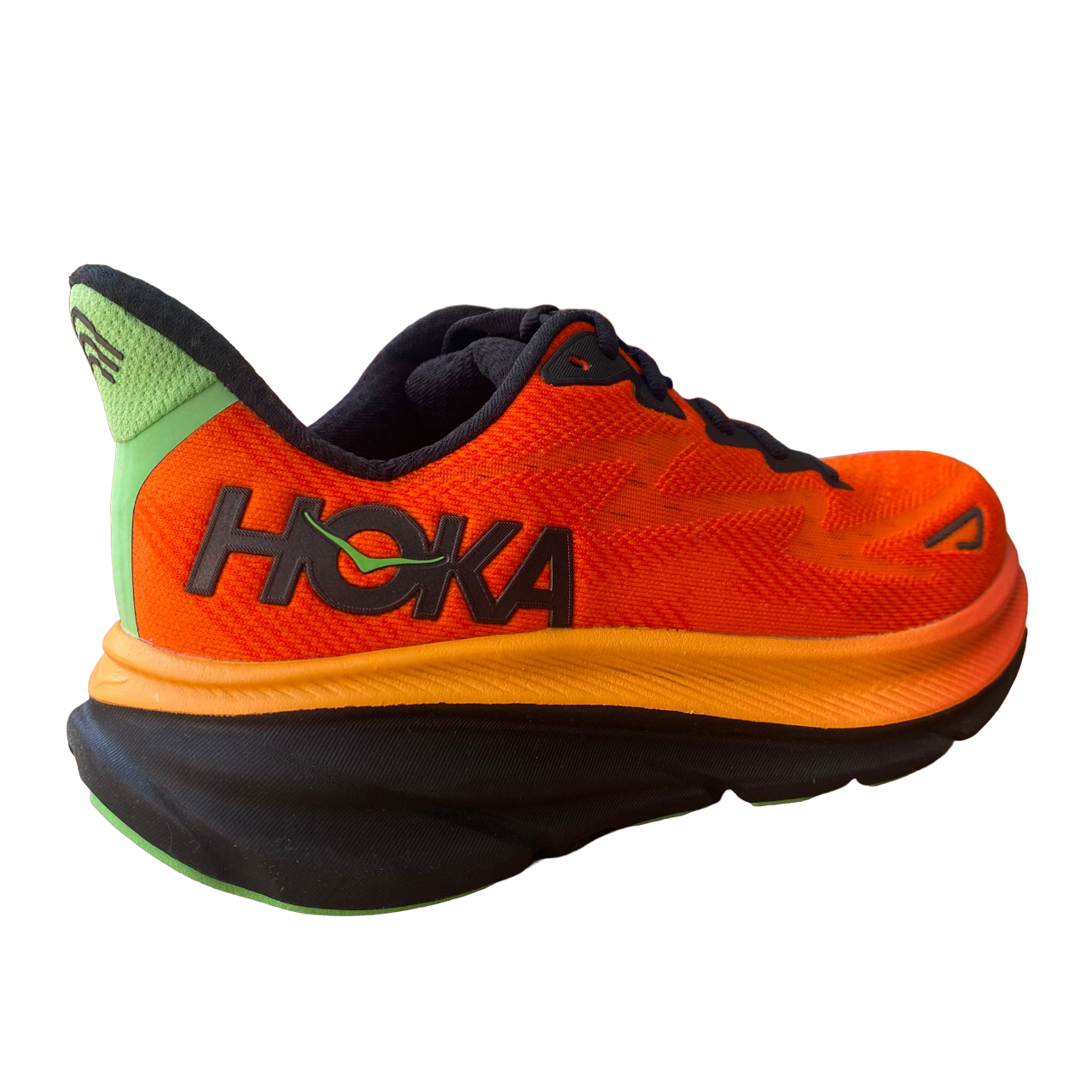 Hoka One One scarpa da corsa da uomo Clifton 9 1127895/FVOR rosso-arancio