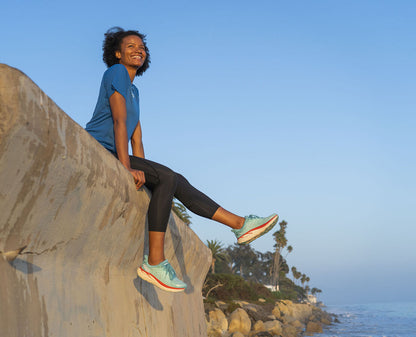 Hoka One One scarpa da corsa da donna Clifton 8 1119394/AEBL aquarelle/eggshell blue