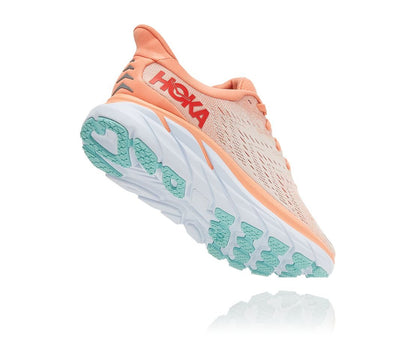 Hoka One One scarpa da corsa da donna Clifton 8 1119394/CSPY cantaloupe/silver peony