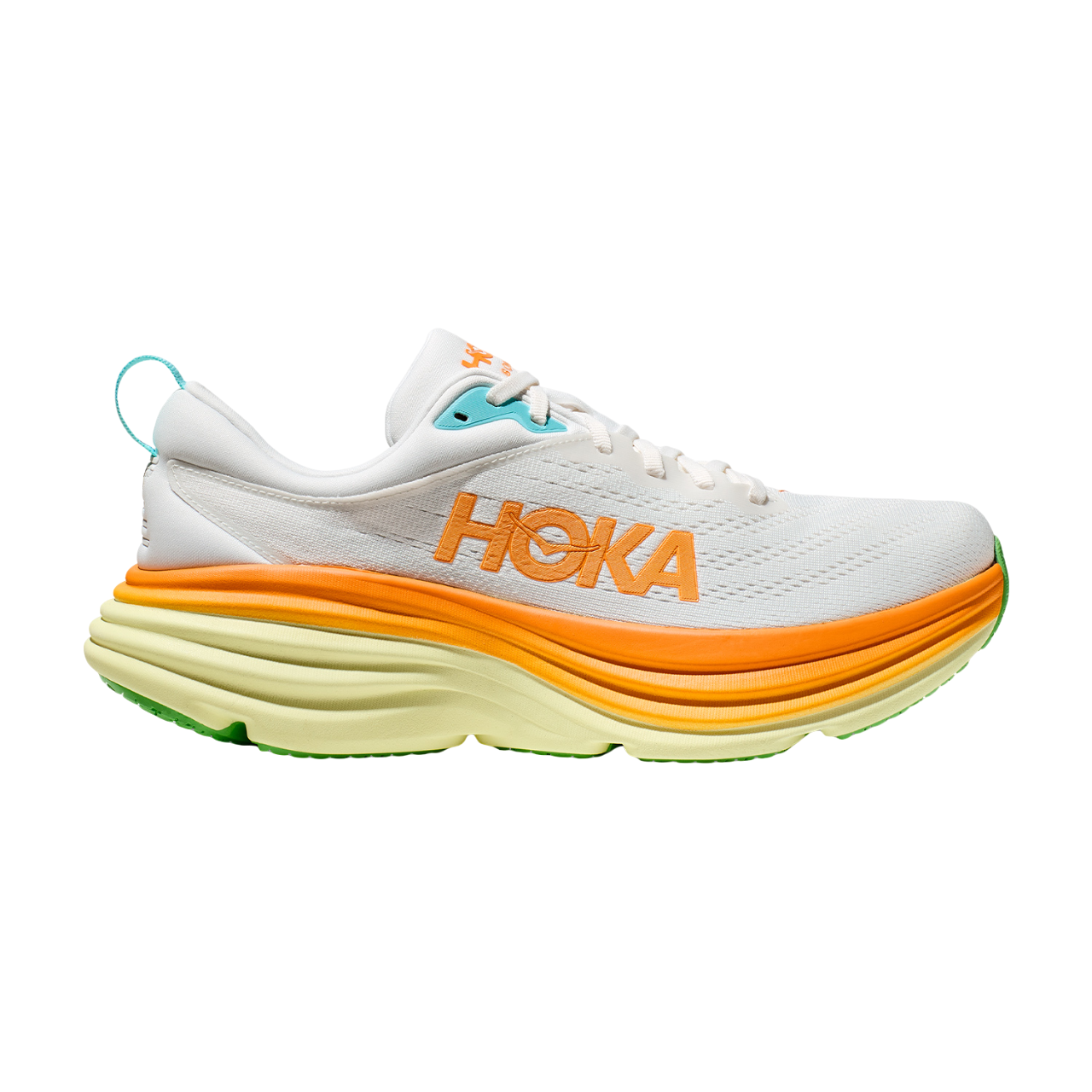 Hoka One One scarpa da corsa da uomo Bondi 8 1123202/BNCS bianco sole