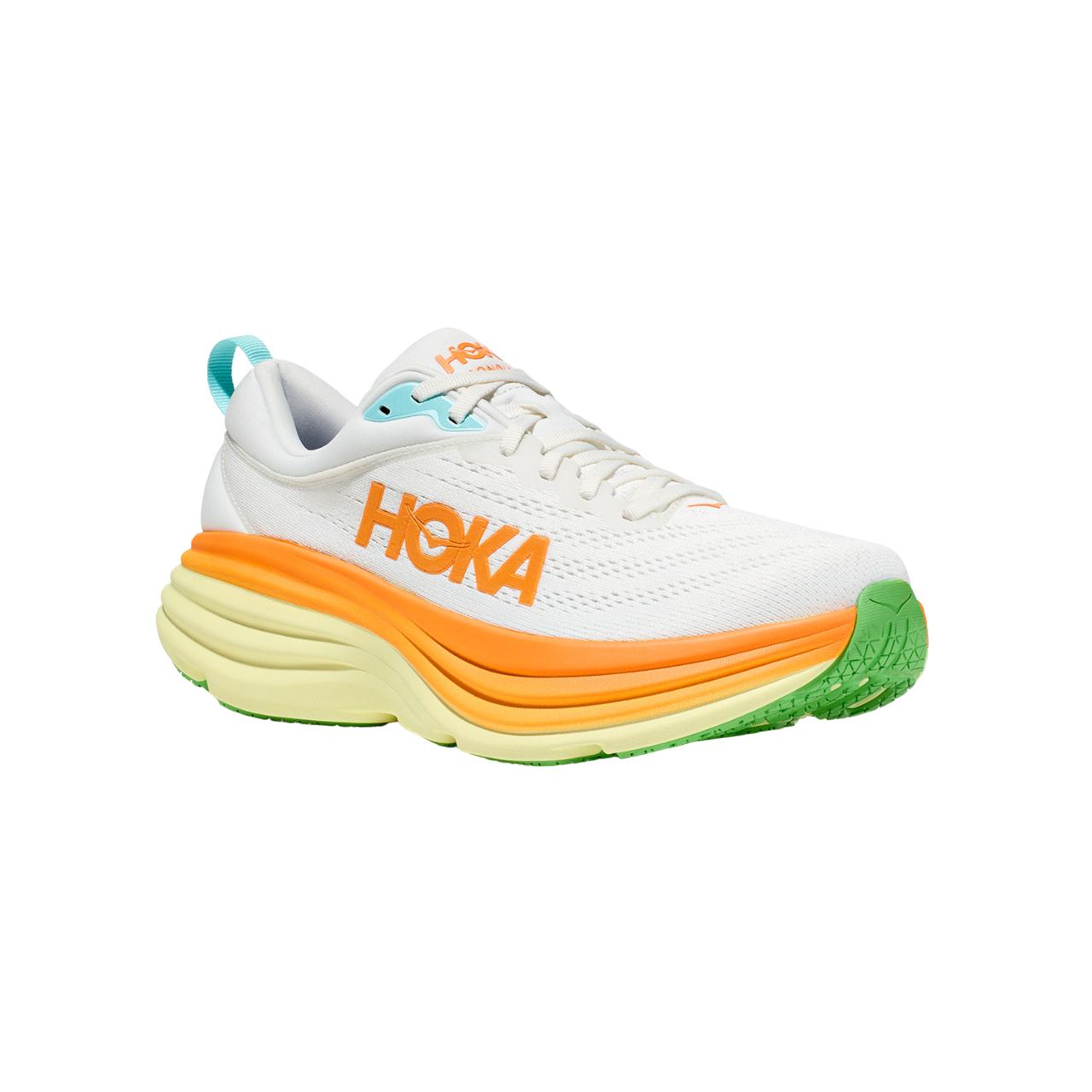 Hoka One One scarpa da corsa da uomo Bondi 8 1123202/BNCS bianco sole