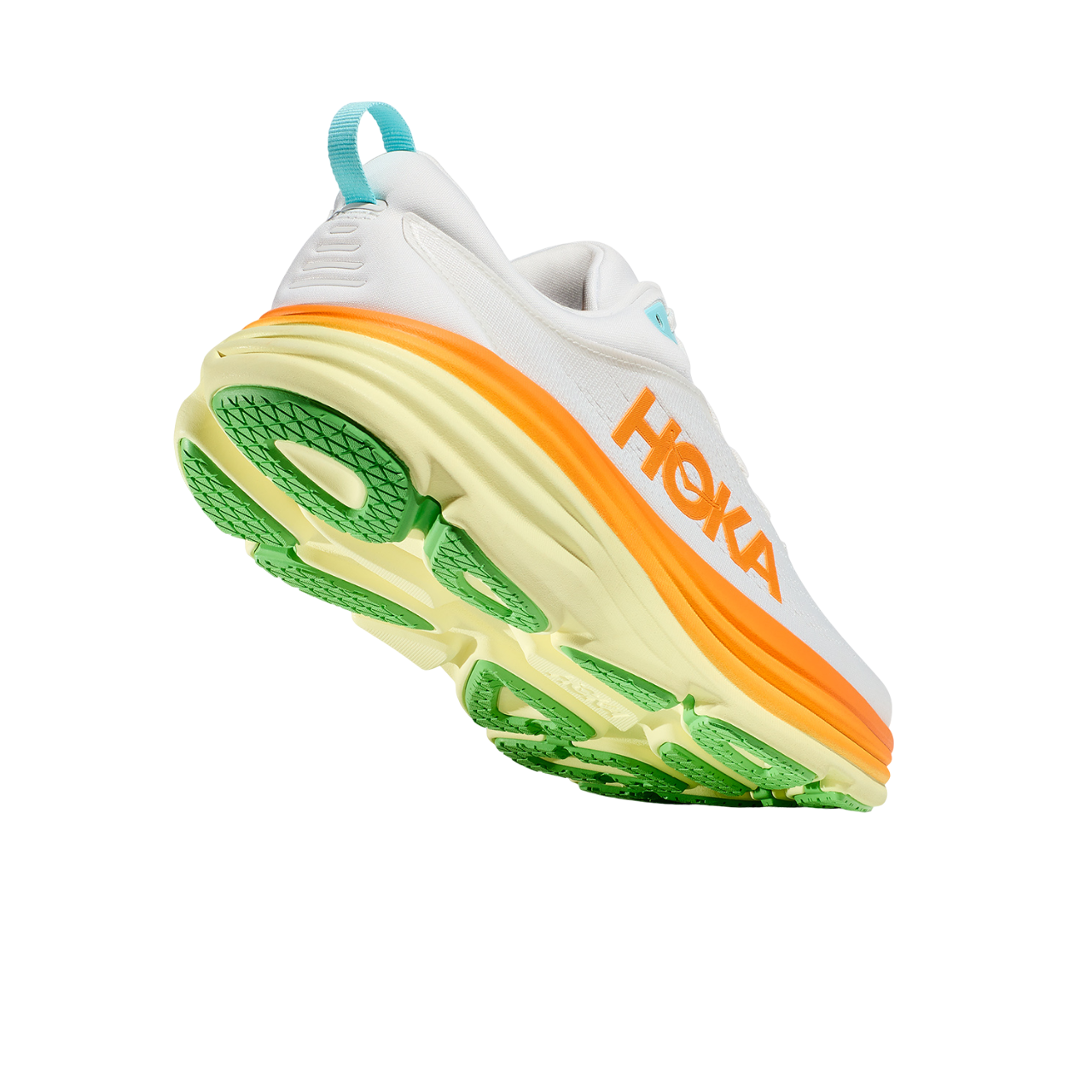 Hoka One One scarpa da corsa da uomo Bondi 8 1123202/BNCS bianco sole