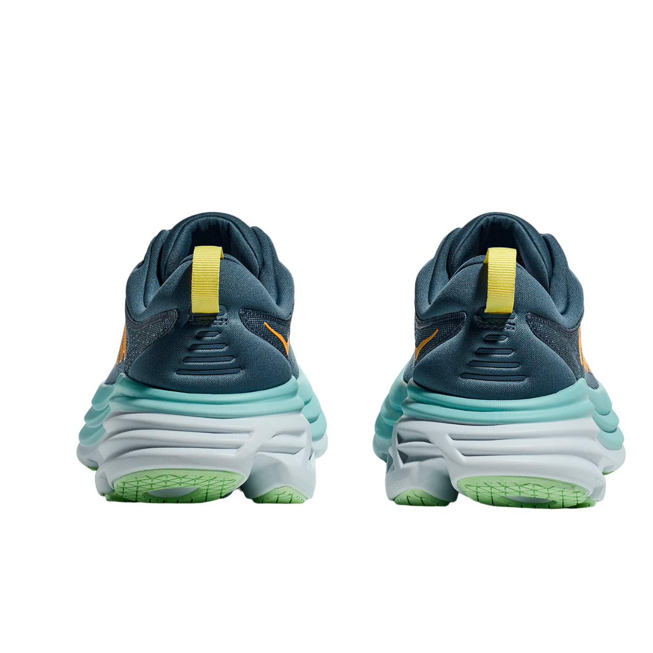 Hoka One One scarpa da corsa da uomo Bondi 8 1123202/RHD blu ombra-verde acqua