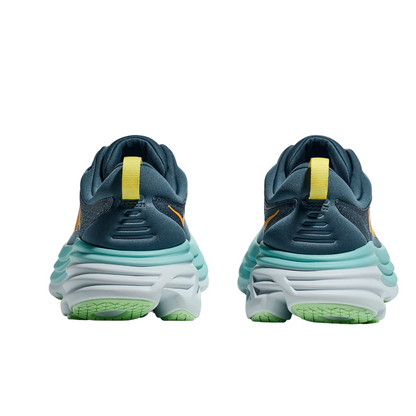 Hoka One One scarpa da corsa da uomo Bondi 8 1123202/RHD blu ombra-verde acqua