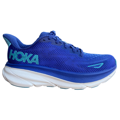 Hoka One One scarpa da corsa da donna Clifton 9 1127896-BBES blu-celeste