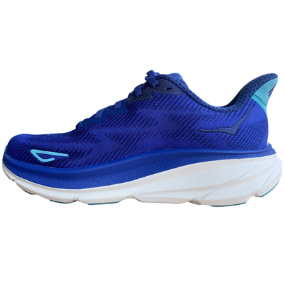 Hoka One One scarpa da corsa da donna Clifton 9 1127896-BBES blu-celeste