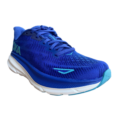 Hoka One One scarpa da corsa da donna Clifton 9 1127896-BBES blu-celeste