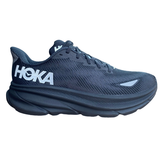 Hoka One One scarpa da corsa da uomo in Gore-Tex Clifton 9 GTX 1141470-BBLC nero