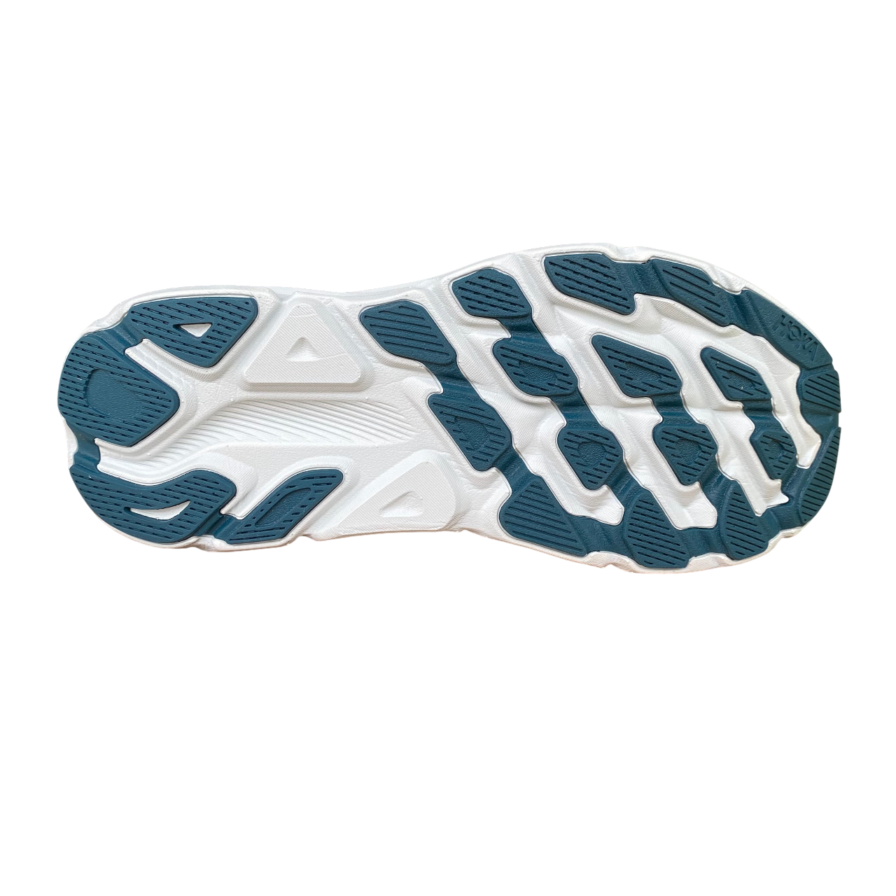 Hoka One One scarpa da corsa junior Clifton 9 1131170-DWL verde sfumato blu